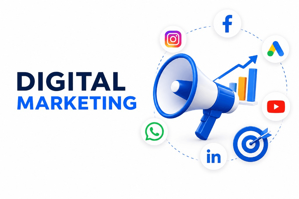 education website and social media marketing portfolio project MAD Academy Hyderabad