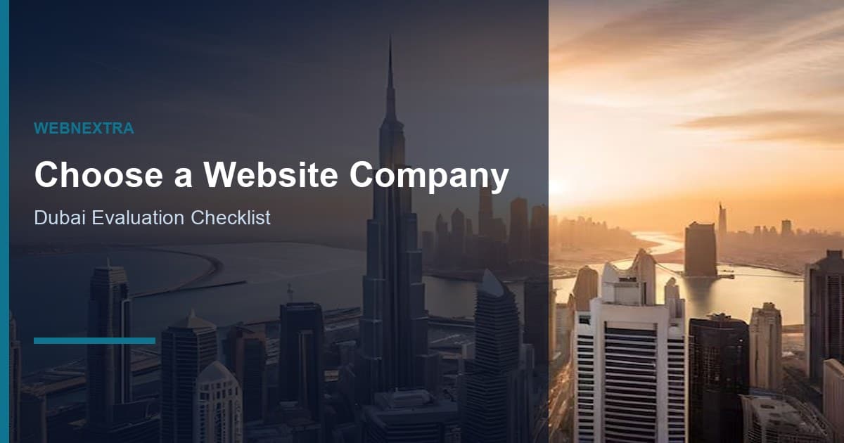 Illustration for the article: How to Choose a Website Development Company in Dubai