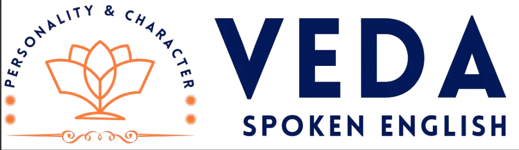 Veda Spoken English logo
